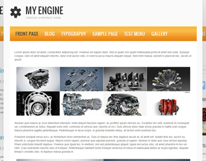 My Engine Free WordPress Theme