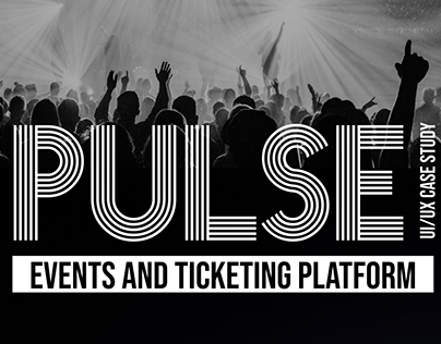 UX/UI Case Study | Events And Ticketing Platform
