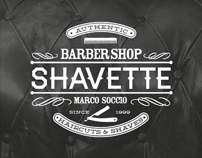 Shavette Barber Shop Logo Design