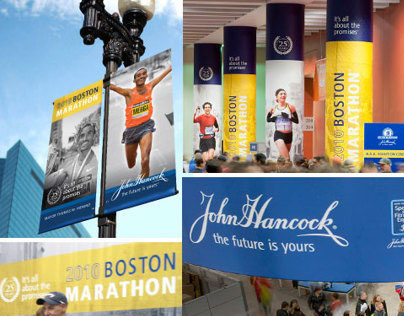 2010 Boston Marathon Branding