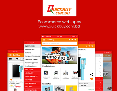 Quickbuy Apps Redesign Project
