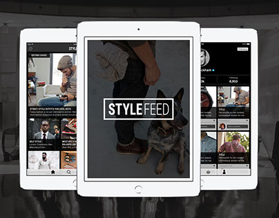 StyleFeed - Men's Style App Design