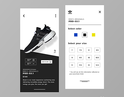 Adidas Application #_thedesignproject Day 08 / 30