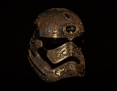 Stormtrooper Helmet: Baroque Star Wars