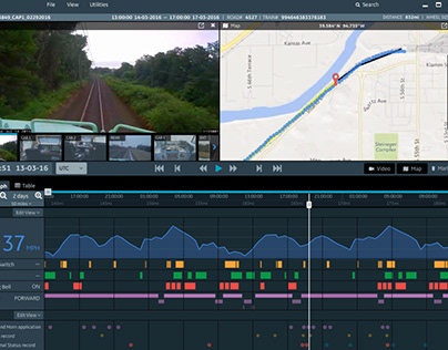 Project thumbnail - Synchronous Locomotive Data/Video Viewer