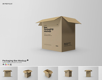 Packaging Box Mockup