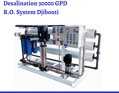 Brackish Water Desalination 30000 GPD R.O. System