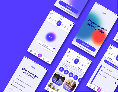 Lucy - UX/UI Mobile App