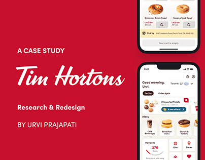 Research and redesign Case study on Tim Hortons