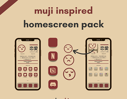 Muji Inspired Homescreen Pack Ad