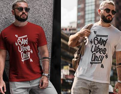 Minimalist urban custom typography t-shirt design