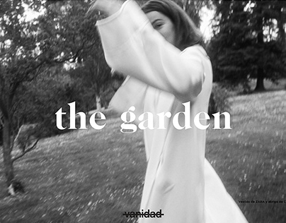 editorial "The Garden" x vanidad