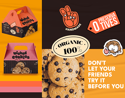 Project thumbnail - WICKED COOKIES BRANDING