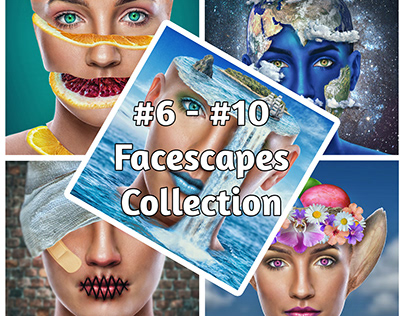 #6 - #10 Facescape Collection