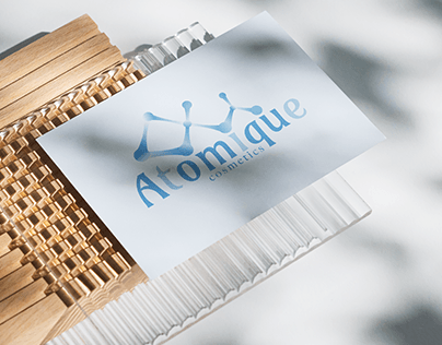 Project thumbnail - ATOMIQUE brand identity/logo for Cosmetic company