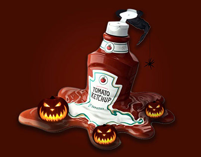 halloween ketchup