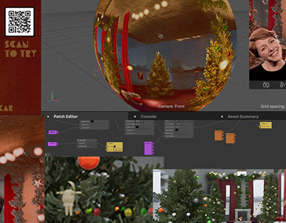 Christmas house - a 360 IG filter