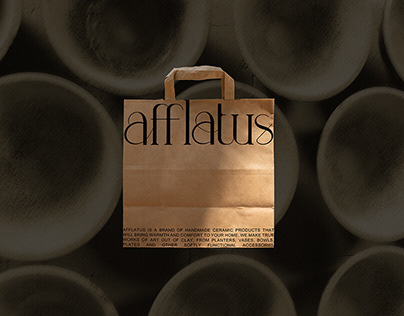 Logotype | Afflatus | Handmade ceramics