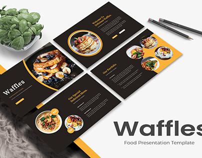 Waffles Powerpoint Presentation Template