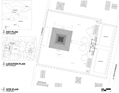 Measured Drawing for Masjid Agung Sumenep
