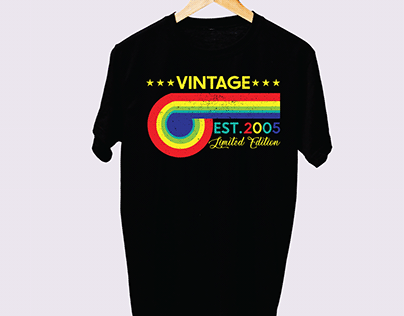 Vintage Est.2005 Limited Edition T-Shirt