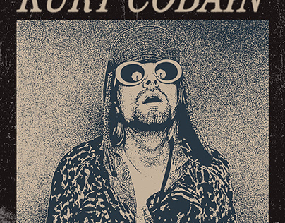 Design Kurt Cobain '93 (Vinyl Cover)