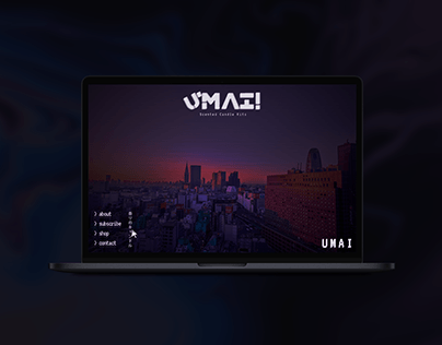 UMAI Website Mockup