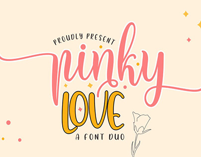 Pinky Love Font Duo