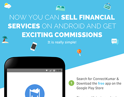 ConnectKumar - Sell Financial Services on Android