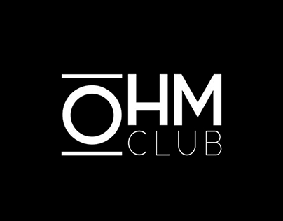OHM Club - Identidade Visual e impressos