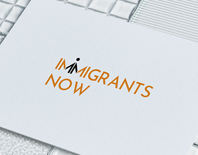 Logo of an electronic platform about immigrant news