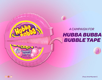 Hubba Bubba Bubble Tape - Reimagined Campagin