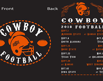 Cowboy's Football Season Schedule