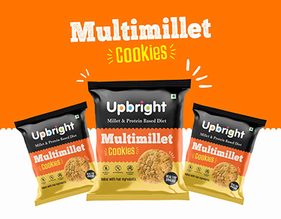 Cookies Packaging Design For Upbright