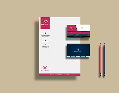 LatterHead and Business Card design