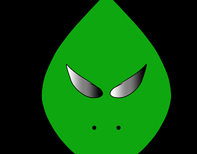 alien green design