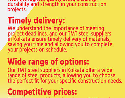 TMT Steel Suppliers Kolkata- Maan Shakti