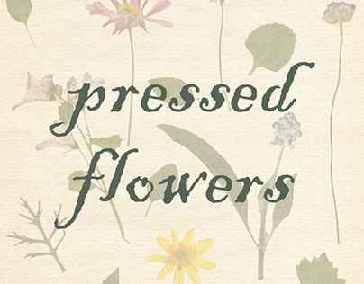 Pressed Flowers in Watercolor