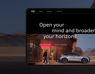 Project thumbnail - Audi Website