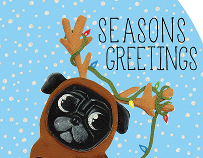 Seasons Greetings Xmas Cards