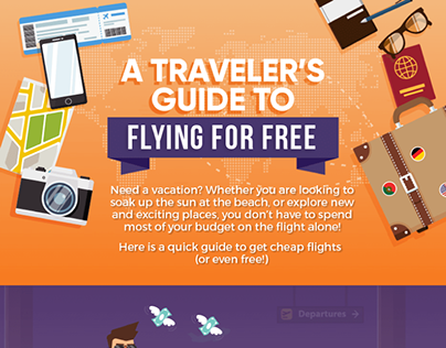 Infographic - A Traveler's Guide to Flying Free