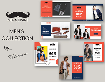 Men's Divine-FACEBOOK COVER AND POSTS