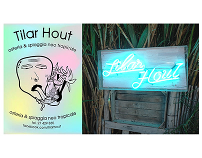 Graphice Identity & Set design for Tilar Hout Beach Bar