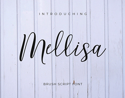 Mellisa -Free script font
