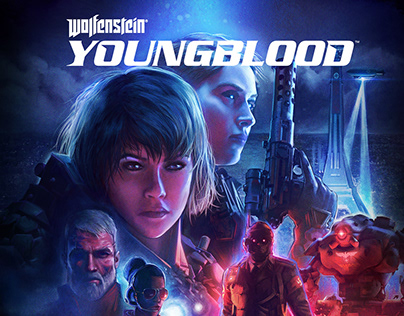 Wolfenstein: Youngblood Key Art