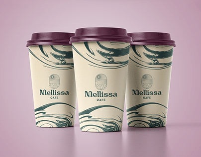 Mellissa Cafe Logo Design