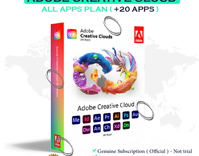 ADOBE CREATIVE CLOUD ALL APPS - Mac & Win
