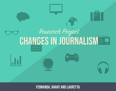 Research Proj, Journalism Presentation - Univ. Vienna