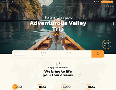 Mapson Travel & Tour Landing Page