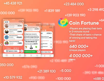 Coin Fortune — first gaming project based on Mini Apps